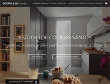 Tablet Screenshot of docryscocinas.es